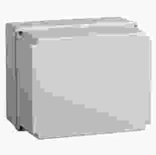 Купити Коробка КМ41274 розподільча для о/п 240х195х165 мм IP55 (RAL7035, кабельні вводи 5 шт) 140,90 грн