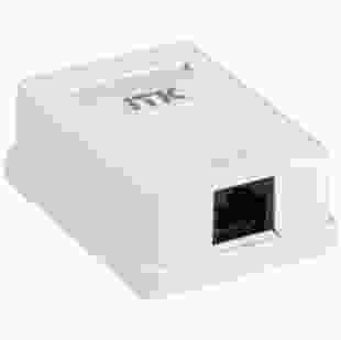 Купити ITK Настінна інформаційна розетка RJ45, кат.5Е UTP, 1-порт 38,20 грн