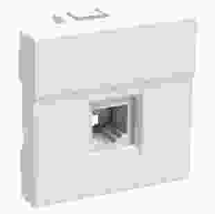 Купить Розетка телефонная RJ-11 кат.3, 2 модуля РКФ-20-00-П (Арт. CKK-40D-RT2-K01) 121,20 грн