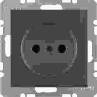 Купити Розетка без з/к, зах.контактів, антрацит, 16А/250В S.1 383,20 грн
