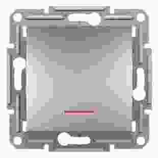 Купити Кнопка з підсвіткою, самозажимний контакт, бронза, Asfora 303,60 грн