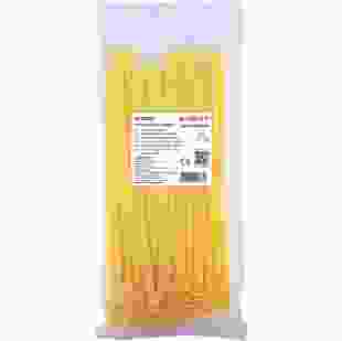 Купить Кабельная стяжка E.NEXT e.ct.stand.150.4.yellow (100шт), желтая (Арт. s015022) 31,60 грн