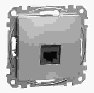 Купити Розетка комп'ютерна RJ45 CAT6 UTP, Алюміній, Sedna Design 713,20 грн