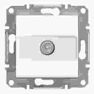 Купити TV розетка кінцева, білий, Asfora, без рамки 248,80 грн