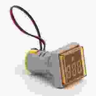 Купити Світлодіодний амперметр AD22-FDAM 0-100A, квадрат, жовтий, TAKEL 133,20 грн