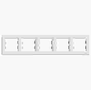 Купити Рамка 5-м, горизонтальна, крем, Asfora 160,50 грн