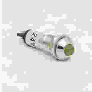 Купити Світлодіодний індикатор металевий AD22B-8 220v AС, жовтий, TAKEL 29,60 грн