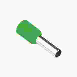 Купити Наконечник втулковий з ізоляцією HB 1,5/12, зелений (100 шт), TAKEL 33,30 грн