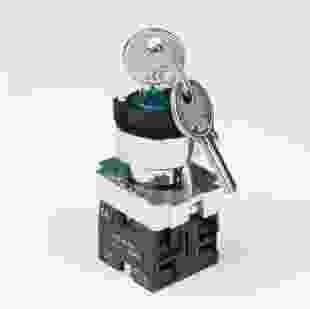 Купити Кнопка управління поворотна з ключем XB2-BG03, TAKEL 103,20 грн