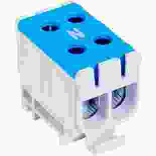 Купити Клема силова ввідна подвійна UTB 6-50, блакитний, TAKEL 154,90 грн