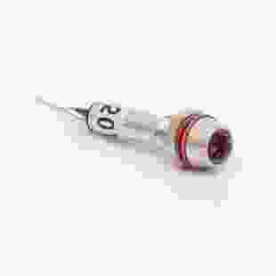 Купити Світлодіодний індикатор металевий AD22C-6 24v AС/DС, червоний, TAKEL 29,60 грн