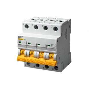Купити Модульний автоматичний вимикач SB-M8 4P 63A хар-ка C 4,5кA UEC 337,70 грн