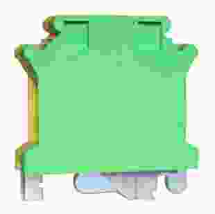 Купити Клема "PE" КНГз-UK-USLKG-16 101А, 4-16 мм.кв., гвинтова, жовто-зелена, набірна на DIN-рейку, без маркера TNSy 38,60 грн