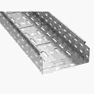 Купити Короб/лоток перфорований 300х100 гарячого цинкування, метод Сендзіміра, довжина 3000 мм 490,60 грн