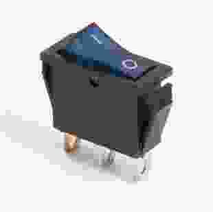 Купити Перемикач клавішний КП-36и 220В, блакитний, TAKEL 11,30 грн