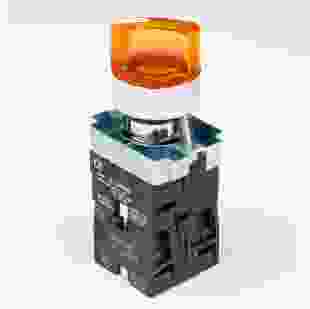 Купити Кнопка управління поворотна з підсвічуванням XB2-BK3565, жовтий, TAKEL 139,90 грн