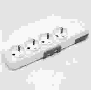 Купити Колодка подовжувача на 4 розетки з з/к, TAKEL 123,20 грн