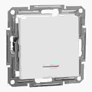 Купити Вимикач 1-клавішний з підсвіткою, білий, Asfora, без рамки 175,30 грн