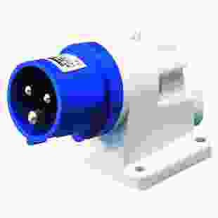 Купити Вилка стаціонарна 90° IEC 309 HP IP44 2P+E 32A 230V 6H GEWISS 586,20 грн