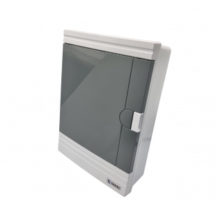 Купити Щиток зовнішній SF-WG на 18 модулів, білий, сірі дверцята, IP 40, TAKEL 516,20 грн