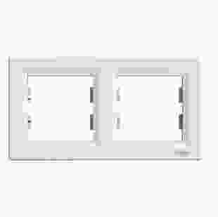 Купити Рамка 2-м, горизонтальна, крем, Asfora 67,00 грн