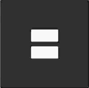 Купити Накладка для розеток USB Lumina/Gallery, чорна 681,20 грн