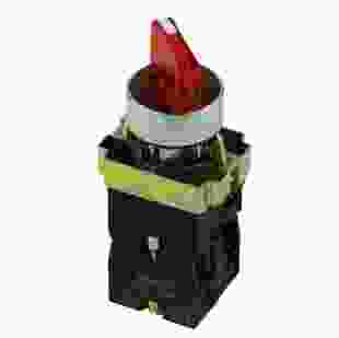 Купити Кнопка управління поворотна з підсвічуванням XB2-BK3465, червоний, TAKEL 139,90 грн