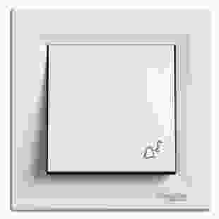 Купити Кнопка "Дзвоник", самозажимний контакт, крем, Asfora 156,90 грн