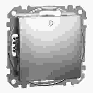 Купити Вимикач 1-клавішний двополюсний, матовий алюміній Sedna Elements 724,60 грн