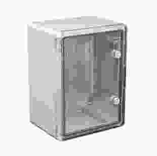 Купити Корпус пластиковий ударостійкий (щит) 300x400x170мм з прозорими дверцятами, IP65, TAKEL 1 182,20 грн