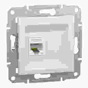 Купити Розетка RJ45, тип UTP, категорія 5E, білий, Asfora, без рамки 253,00 грн