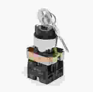 Купити Кнопка управління поворотна з ключем XB2-BG33 с самовозвратом, TAKEL 103,20 грн