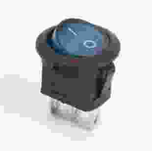 Купити Перемикач клавішний КП-16 220В, блакитний, TAKEL 10,30 грн