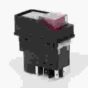 Пусковая электромагнитная кнопка ESSB-22BC 5pin, черная рамка, TAKEL
