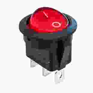 Купити Перемикач клавішний КП-16и 220В, червоний, TAKEL 11,70 грн