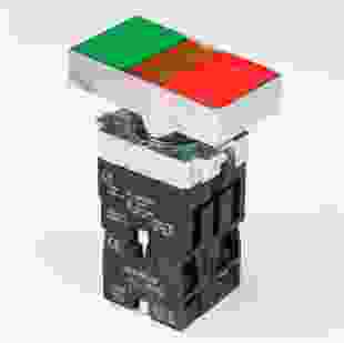 Купити Кнопка управління подвійна з підсвічуванням (старт/стоп) XB2-BW8375, TAKEL 133,20 грн