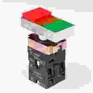 Купити Кнопка управління подвійна з підсвічуванням (старт/стоп) XB2-BW8465, TAKEL 133,20 грн