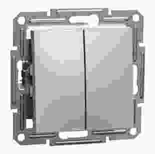 Купити Кнопка подвійна, самозажимний контакт, бронза, Asfora 245,30 грн