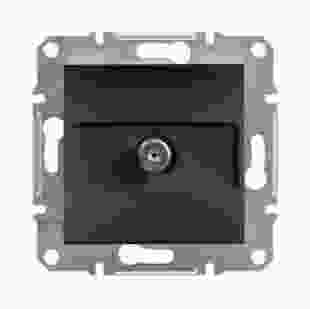 Купити Розетка SAT кінцева (1 дБ), антрацит, Asfora 710,00 грн