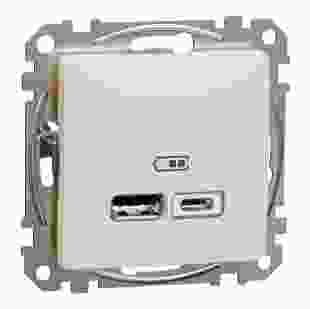 Купити Розетка USB тип A+C 2,4 A, бежева Sedna Design 2 526,90 грн