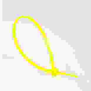 Купити Стяжка кабельна (хомут) жовта 4х200 (3,6х200мм) (100шт), TAKEL 50,80 грн