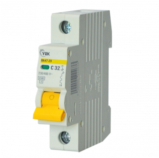 Купити Автоматичний вимикач ВА47-29 1Р 32А 4,5кА х-ка C 77,40 грн