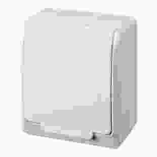 Купить Розетка 1-ая белая DZ-1-S-B IP44, 0324-02 (Арт. 0324-02) 86,90 грн