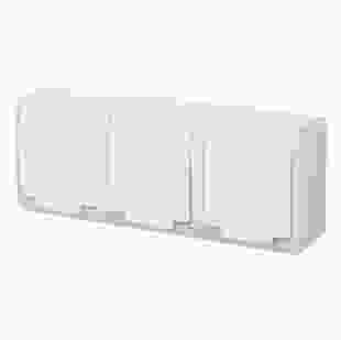 Купить Розетка 3-ая белая DZ-3-S-B IP44, 0326-02 (Арт. 0326-02) 230,20 грн