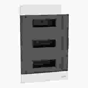 Купити Щит пластиковий Easy9 EU, врізний, 3 ряди по 12 модулів, димчасті двері 1 345,30 грн