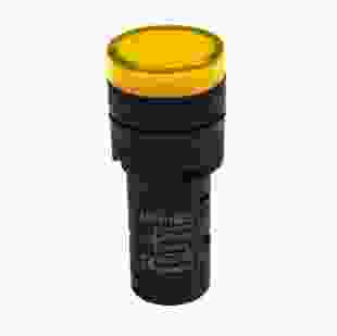 Купити Світлодіодний індикатор AD16-16DS 220v АC/DC, жовтий , TAKEL 26,00 грн
