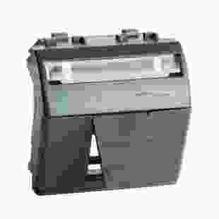 Купити Адаптер для інформаційних роз'ємів R&M, чорний RAL 7016, 2 мод. 30,10 грн