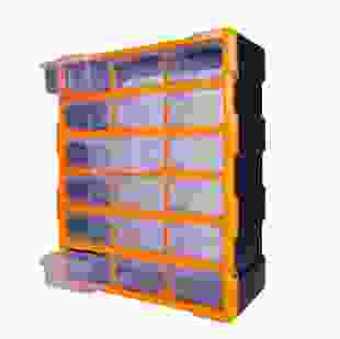 Купити Органайзер пластиковий, e.toolbox.pro.24, 24" 18-секційний 381х157х475мм