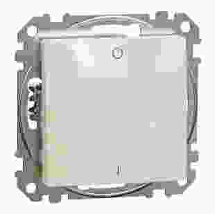 Купити Вимикач 1-клавішний двополюсний, бежевий Sedna Design 354,40 грн