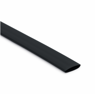 Купити Термоусаджувальна трубка з клеєвим шаром HTG 3:1 12,7/4,2, 1 метр, чорний LEE 31,60 грн